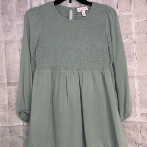 Isabel & Ingrid Sage Green Textured Maternity Top